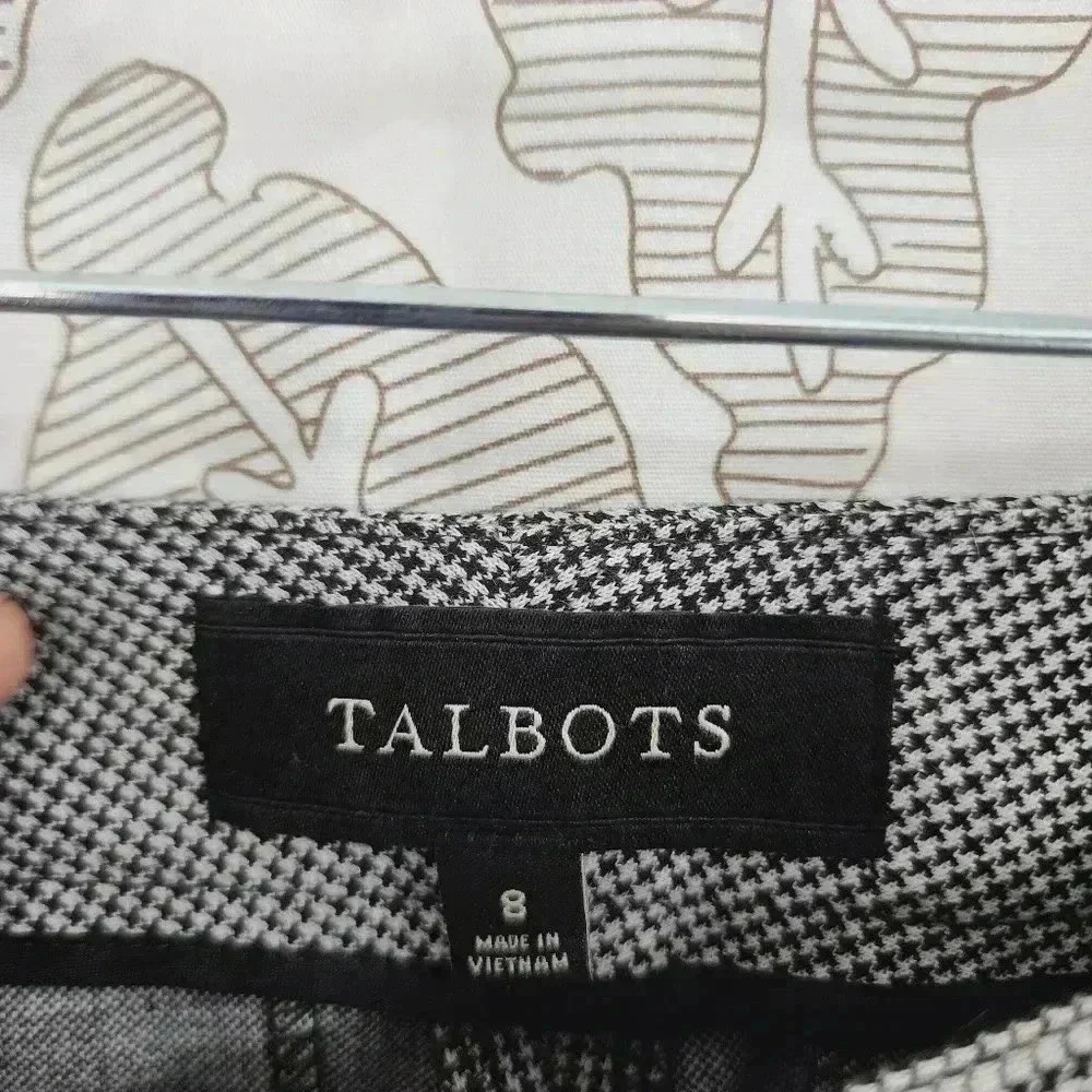 💥   cut Patterned Women's Dress Pants Size 8 8788